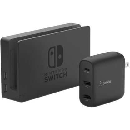 Belkin CONNECT 46.5W Power Hub with HDMI for Nintendo Switch and USB-C Laptops