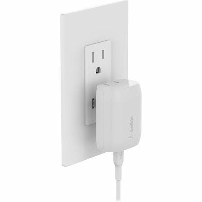 Belkin BoostCharge USB-C Wall Charger 20W – Fast Charging Power Adapter for iPhone, Galaxy, and More