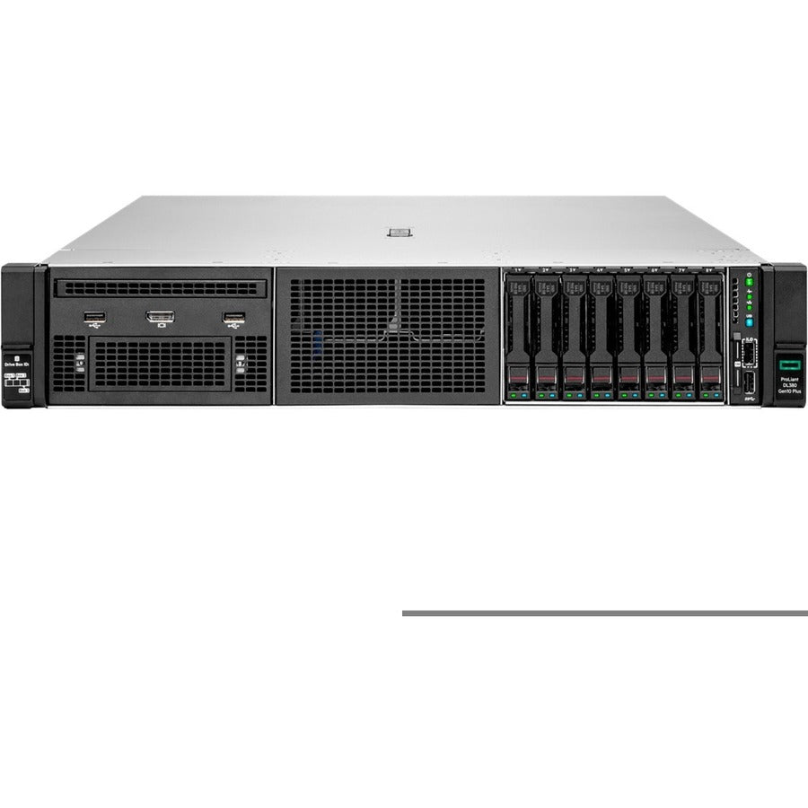 Hewlett Packard Enterprise ProLiant DL380 G10 Plus 2U Rack Server with Intel Xeon Gold 5315Y, 32 GB RAM, and RAID Support