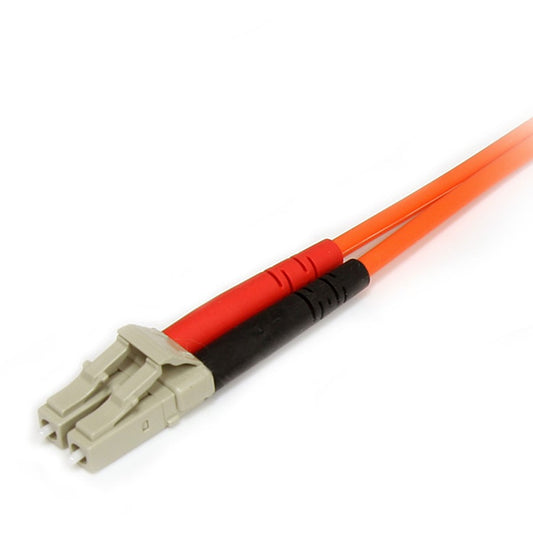 StarTech.com 7m Multimode Duplex Fiber Optic Patch Cable FIBLCSC7 with LC and SC Connectors
