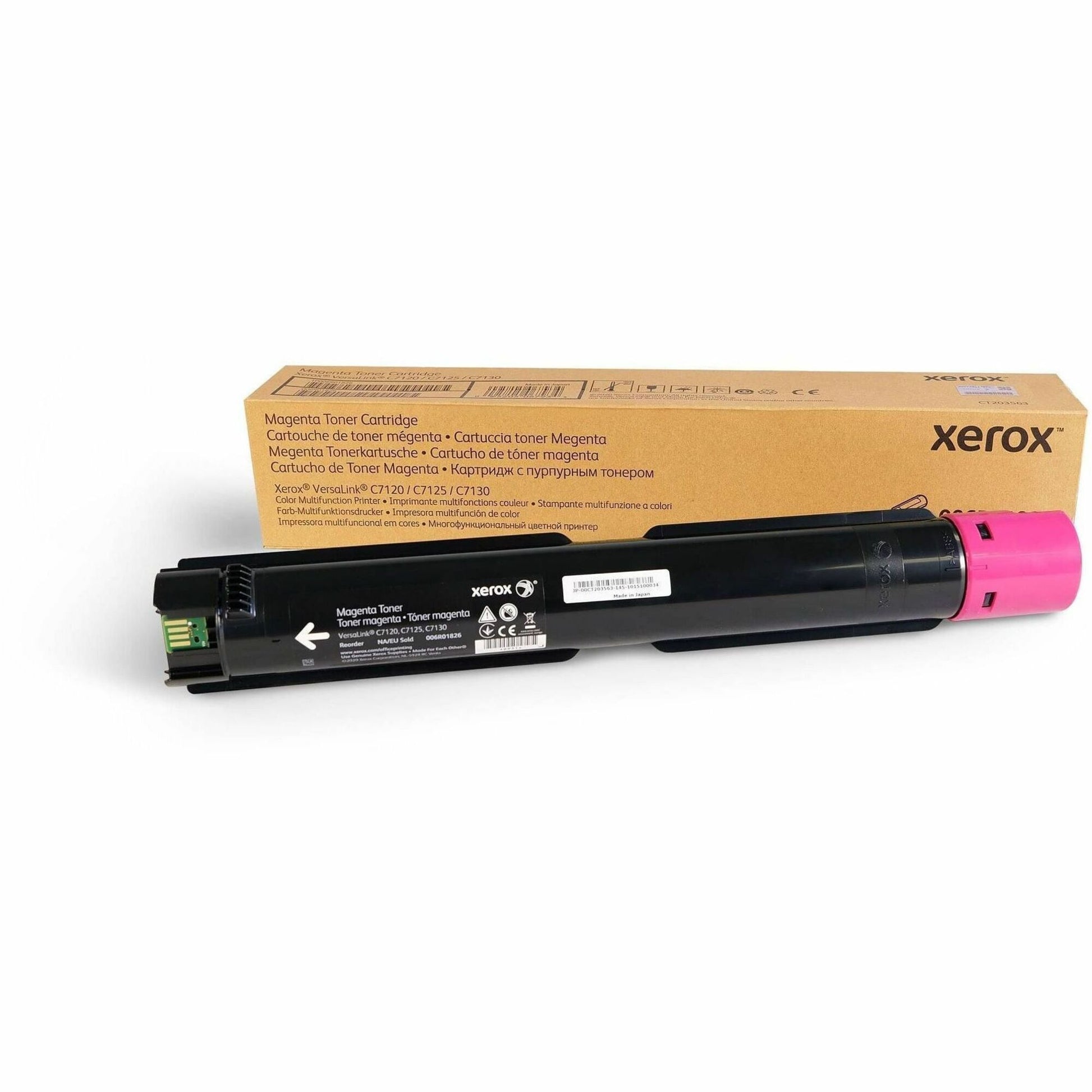 Xerox VersaLink C7100 Series Magenta Toner Cartridge 006R01826 – High Capacity for Reliable Color Printing