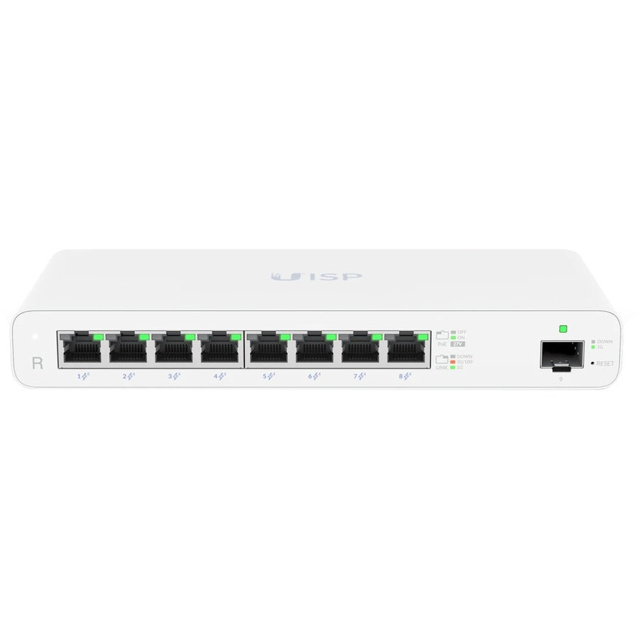 Ubiquiti UISP-R Ethernet Switch – Gigabit PoE Router for MicroPoP and WISP Deployments