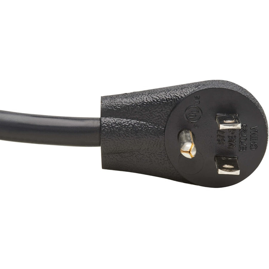 Eaton Tripp Lite Series Power Extension Cord Y Splitter, 1 ft. Black