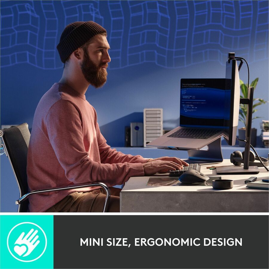 Logitech MX Mechanical Mini Wireless Illuminated Keyboard with Tactile Quiet Switches and Backlit Keys