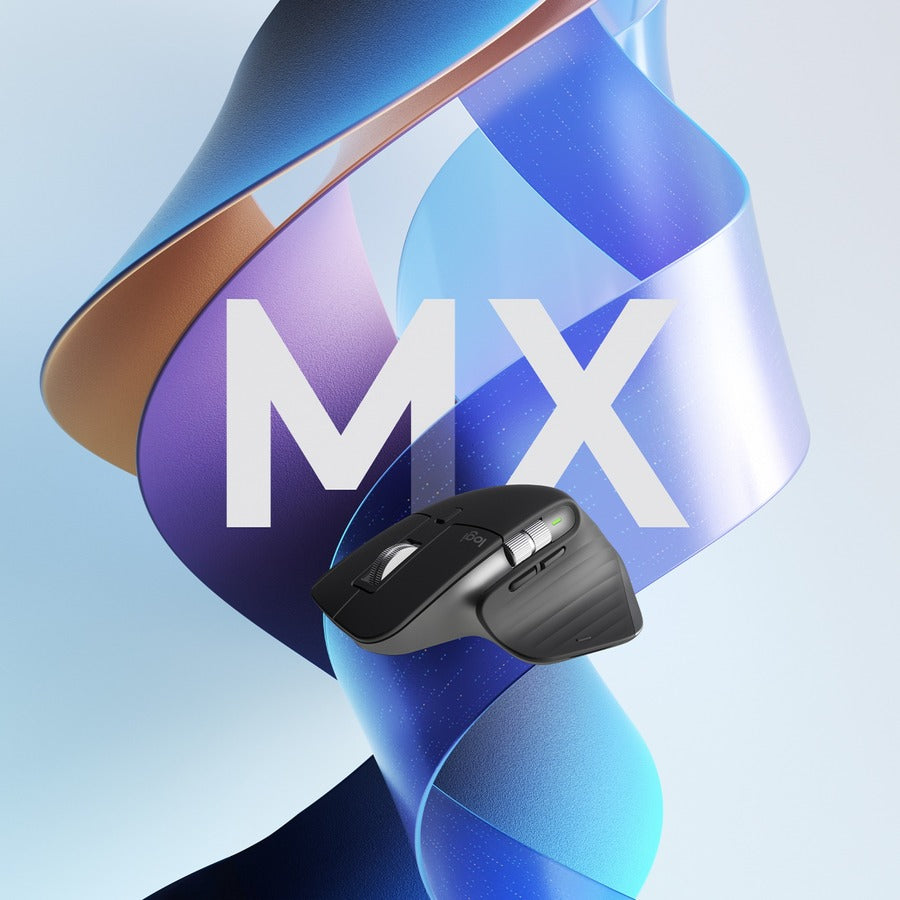 Logitech MX Master 3S Wireless Performance Mouse with 8K DPI, Quiet Clicks, and MagSpeed Scrolling - Pale Gray