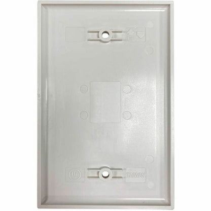 Eaton Tripp Lite Series Safe-IT Antibacterial Ivory Matte Wall Plate (Part N042AB-000-IVM)