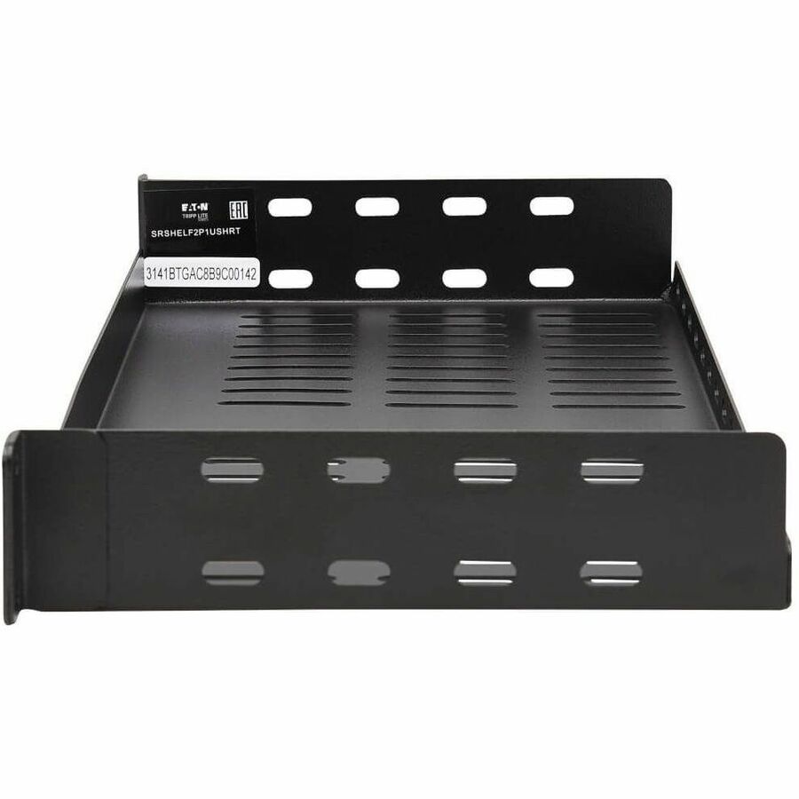 Eaton Tripp Lite Series SmartRack 1U Vented Cantilever Steel Shelf - 7 inch Deep for Networking Equipment