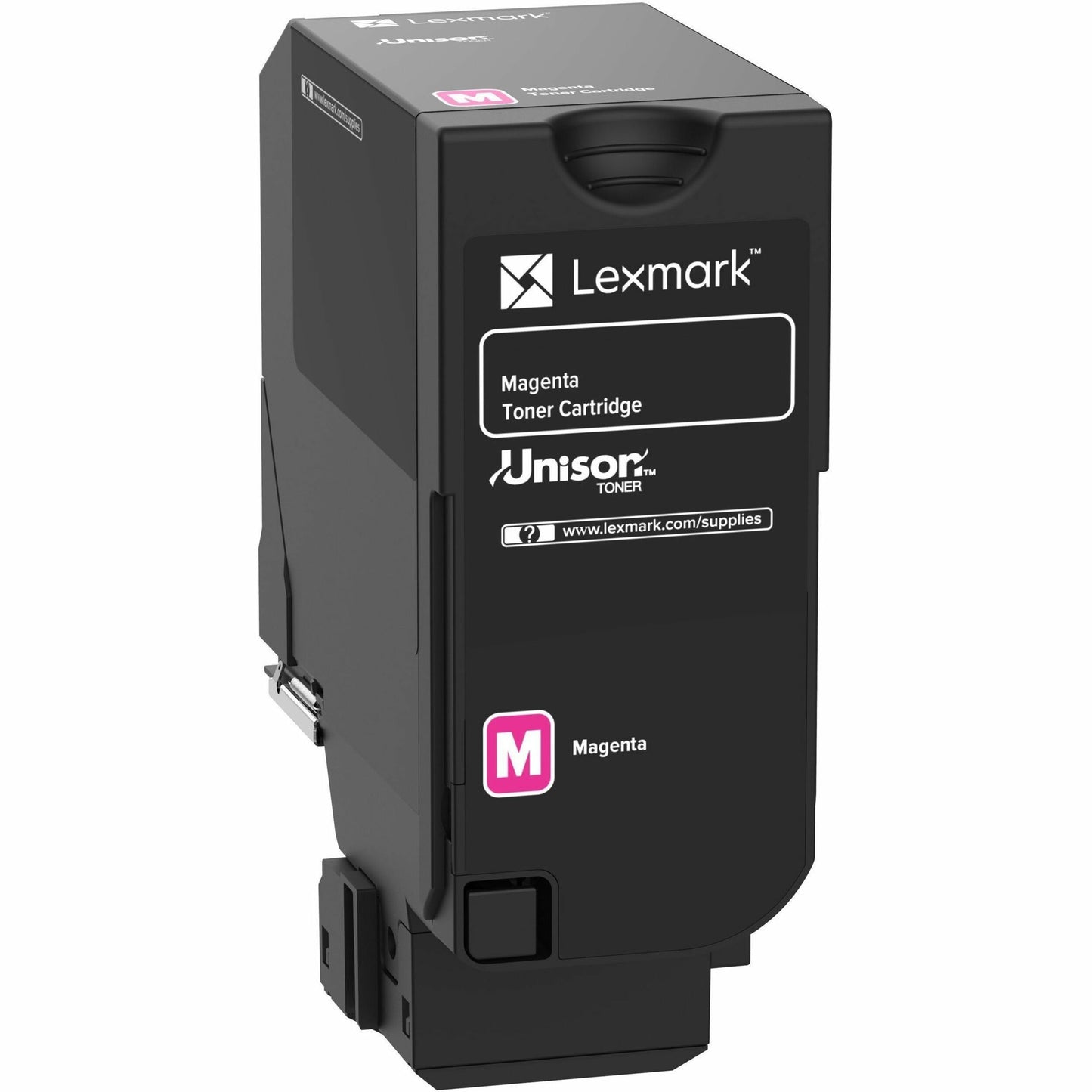Lexmark Unison Original Magenta Laser Toner Cartridge (Part #71C80M0) for CS730, CX730, CX735, and CS735 Printers
