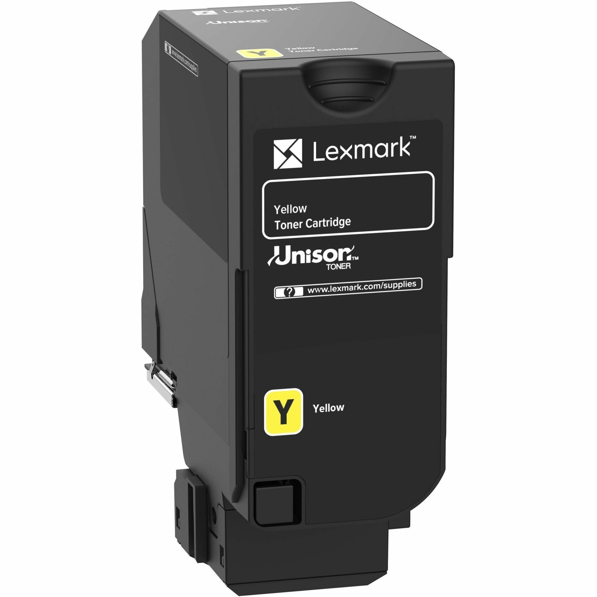 Lexmark Unison Original Laser Toner Cartridge 71C80Y0 - Yellow for CS730, CX730, CX735, CS735
