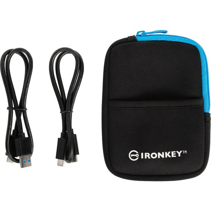 Kingston IronKey Vault Privacy 80 External SSD - 960GB Portable Encrypted Drive with Touchscreen
