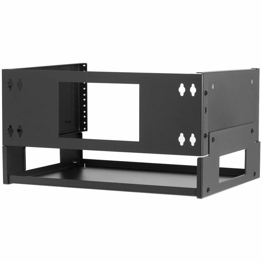 Eaton Tripp Lite Series 4U Wall-Mount Bracket with Shelf for Small Switches and Patch Panels