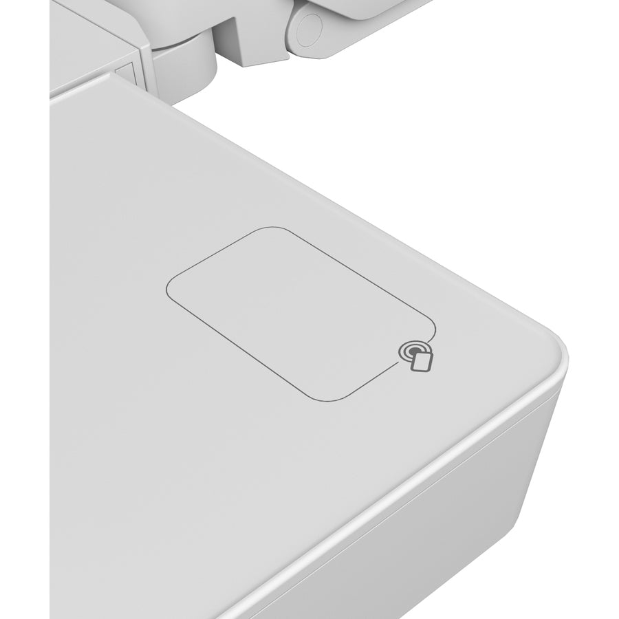 Ergotron CareFit Mounting Arm with Worksurface for 27-Inch Displays - White