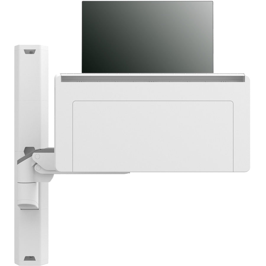 Ergotron CareFit Mounting Arm with Worksurface for 27-Inch Displays - White