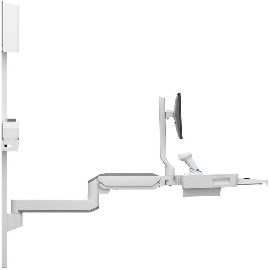 Ergotron CareFit Mounting Extension - White for Operating Room Applications