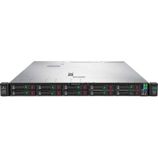 Hewlett Packard Enterprise HPE ProLiant DL360 G10 1U Rack Server with Intel Xeon Silver 4208, 32 GB RAM, and RAID Support