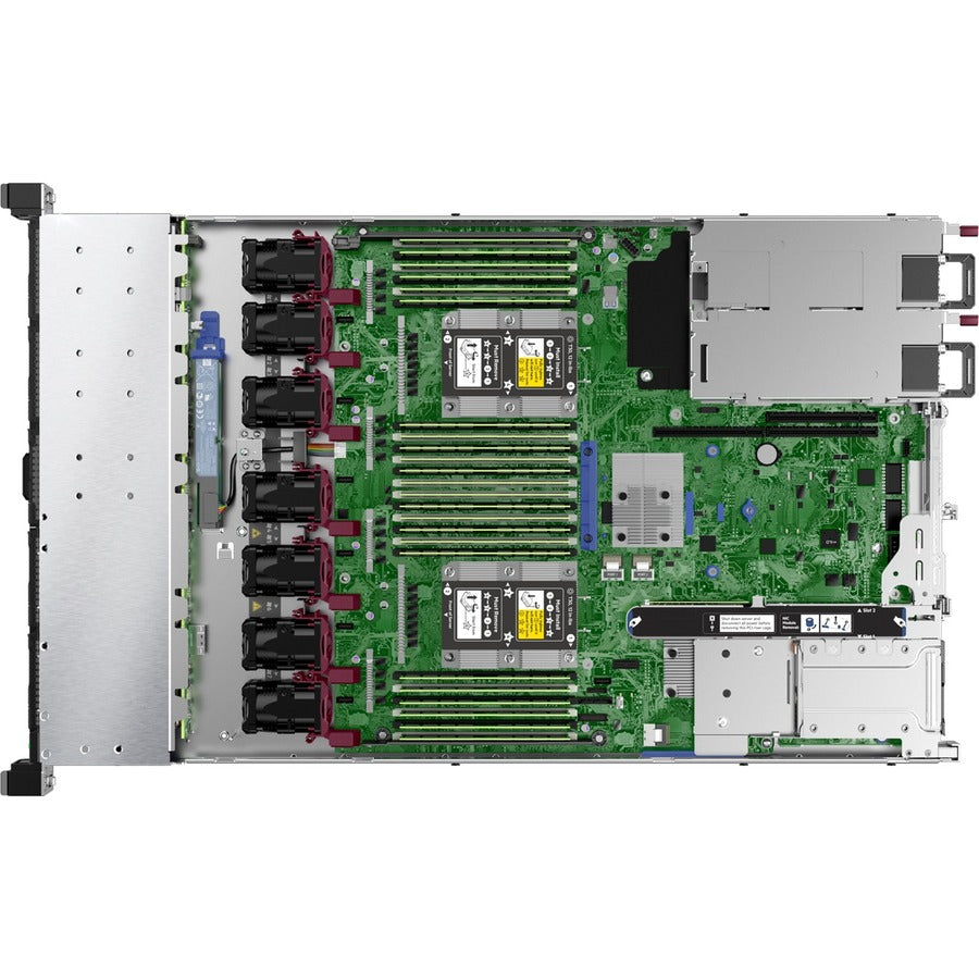 Hewlett Packard Enterprise HPE ProLiant DL360 G10 1U Rack Server with Intel Xeon Silver 4208, 32 GB RAM, and RAID Support