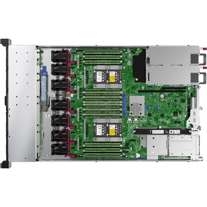 Hewlett Packard Enterprise HPE ProLiant DL360 G10 1U Rack Server with Intel Xeon Silver 4208, 32 GB RAM, and RAID Support