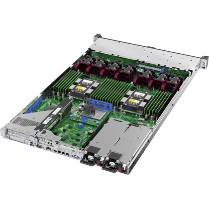 Hewlett Packard Enterprise HPE ProLiant DL360 G10 1U Rack Server with Intel Xeon Silver 4208, 32 GB RAM, and RAID Support
