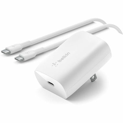 Belkin BoostCharge 30W USB-C PD 3.0 PPS Wall Charger with USB-C Cable - Fast Charging for Galaxy S22 Ultra and More