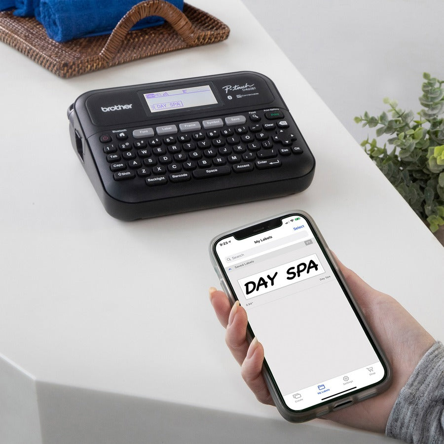 Brother P-touch PT-D460BT Business Expert Connected Label Maker with Bluetooth