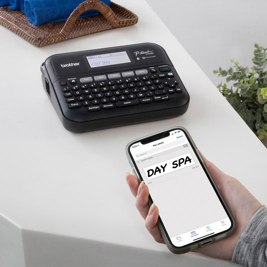 Brother P-touch PT-D460BT Business Expert Connected Label Maker with Bluetooth