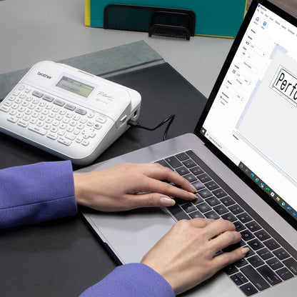 Brother P-touch PT-D410 Home & Office Label Maker with USB Connectivity and 15 Fonts