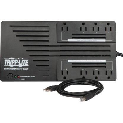 Eaton Tripp Lite Series 550VA 300W Line-Interactive UPS with 8 Outlets and AVR - 120V, USB, Wall/Desk Mount