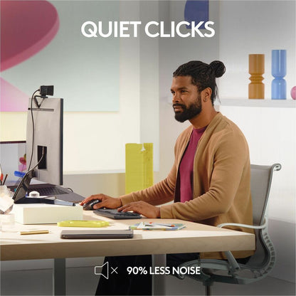 Logitech MX Master 3S for Mac Wireless Bluetooth Mouse - Pale Gray with 8K DPI, Quiet Clicks, MagSpeed Scrolling