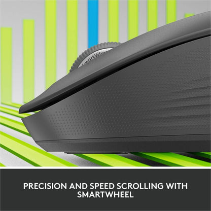Logitech Signature M550 Wireless Mouse – Compact, Silent Clicks, Bluetooth & USB Connectivity, 2-Year Battery Life, Graphite