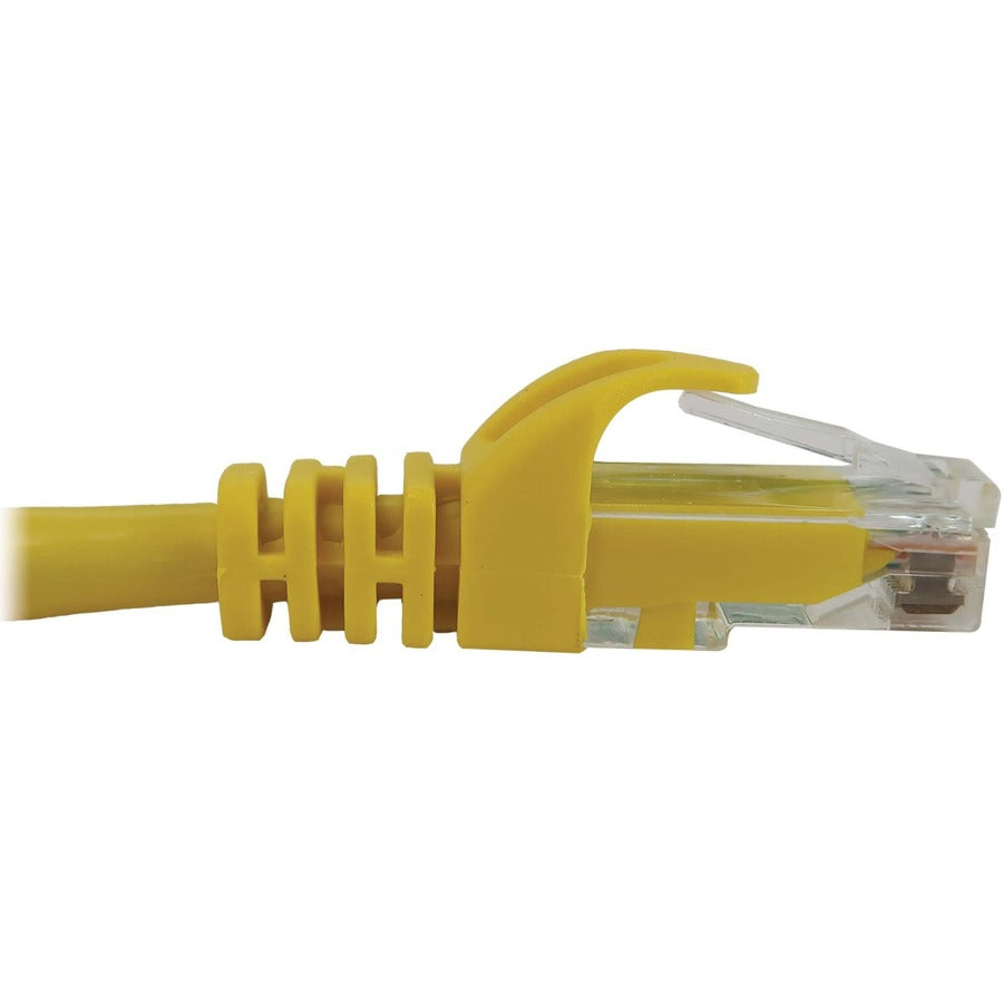 Eaton Tripp Lite Series Cat6a 20 ft. UTP Ethernet Cable with PoE Support - Yellow