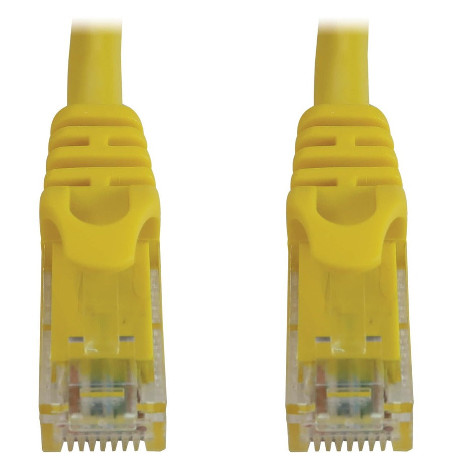 Eaton Tripp Lite Series Cat6a 20 ft. UTP Ethernet Cable with PoE Support - Yellow