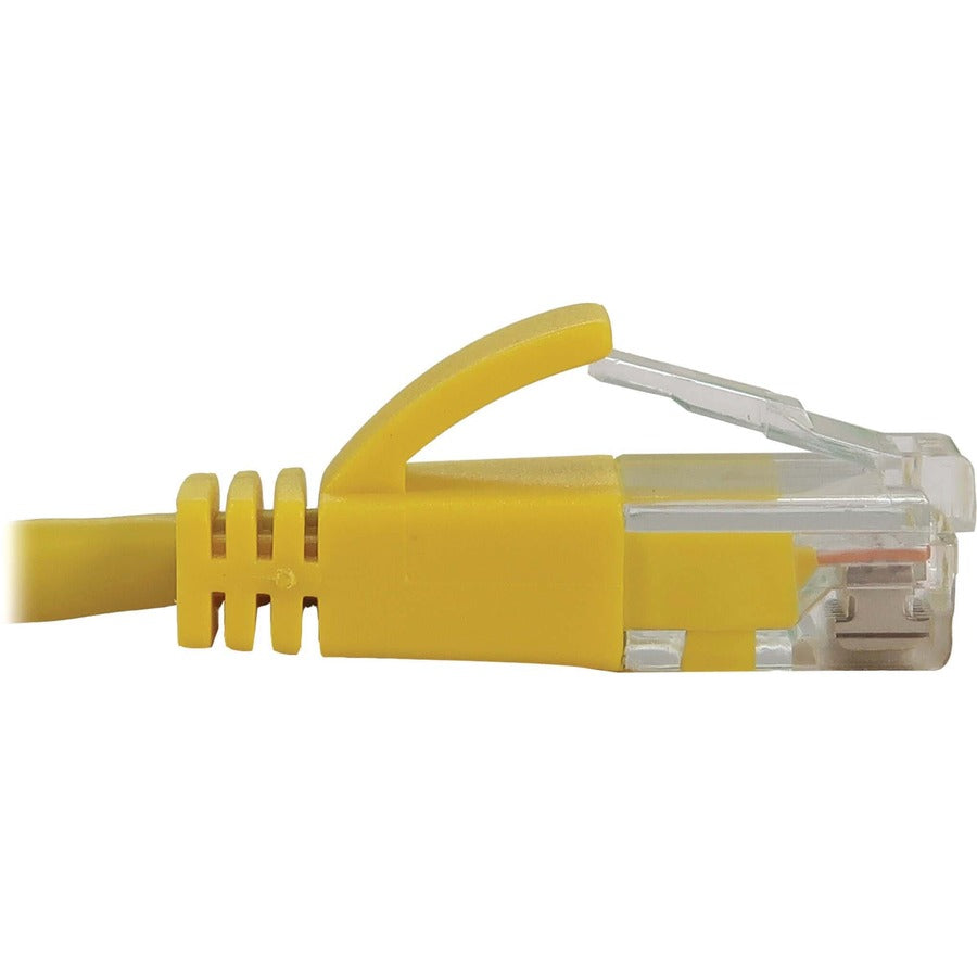 Eaton Tripp Lite Series N261-S10-YW Cat6a 10G UTP Patch Ethernet Cable, 10 ft, PoE Support, Yellow