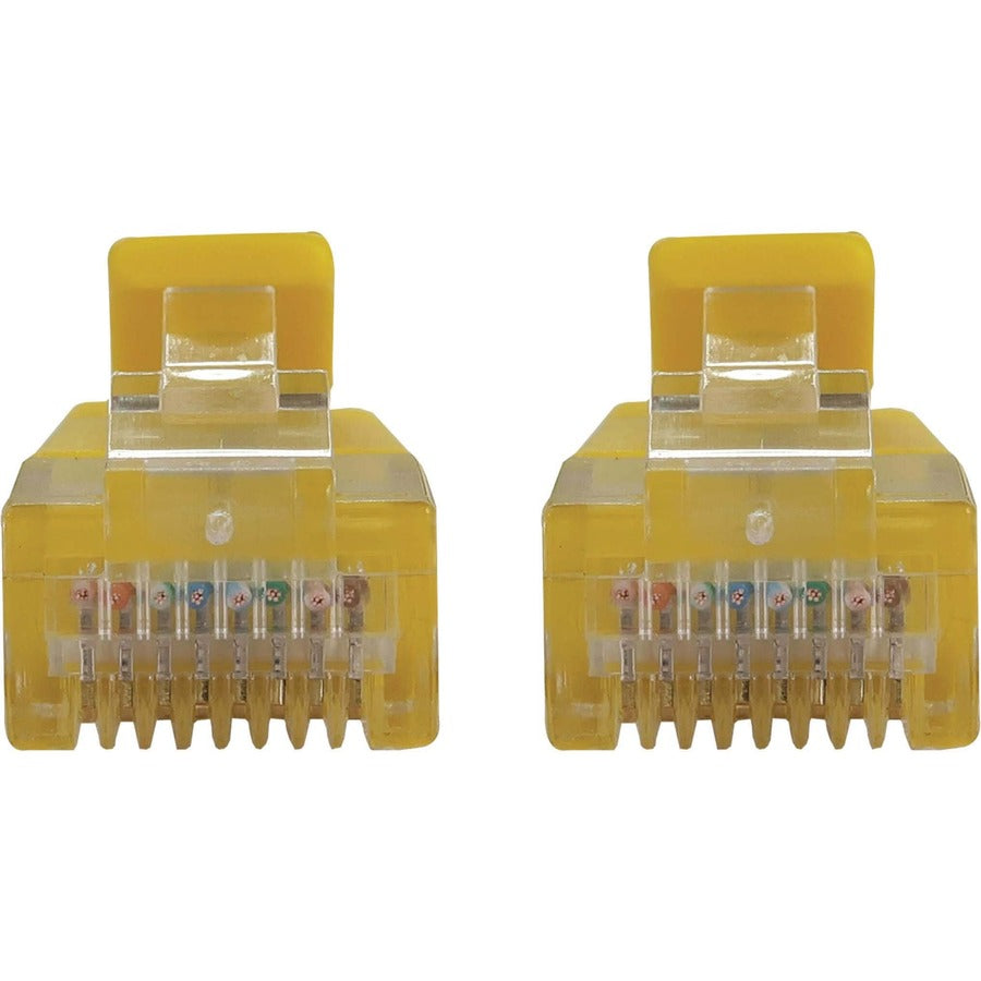 Eaton Tripp Lite Series N261-S10-YW Cat6a 10G UTP Patch Ethernet Cable, 10 ft, PoE Support, Yellow