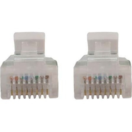 Eaton Tripp Lite Series N261-S15-WH Cat6a 10G Ethernet Cable, 15 ft, White, PoE Support