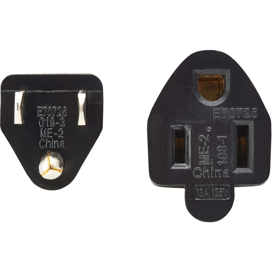 Eaton Tripp Lite Series Power Extension Cord P022-012-13A, 12 ft. NEMA 5-15P to NEMA 5-15R, 13A, 125V, Black
