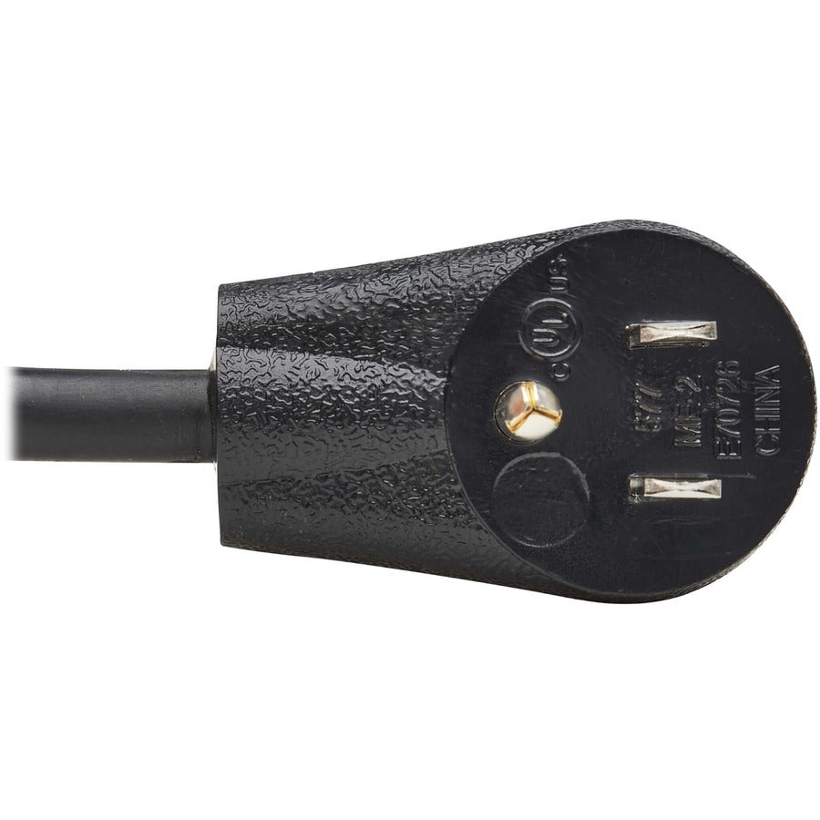 Eaton Tripp Lite Series 15 ft. Power Extension Cord with Right-Angle NEMA 5-15P Plug