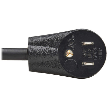 Eaton Tripp Lite Series 15 ft. Power Extension Cord with Right-Angle NEMA 5-15P Plug