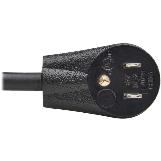 Eaton Tripp Lite Series 15 ft. Power Extension Cord with Right-Angle NEMA 5-15P Plug