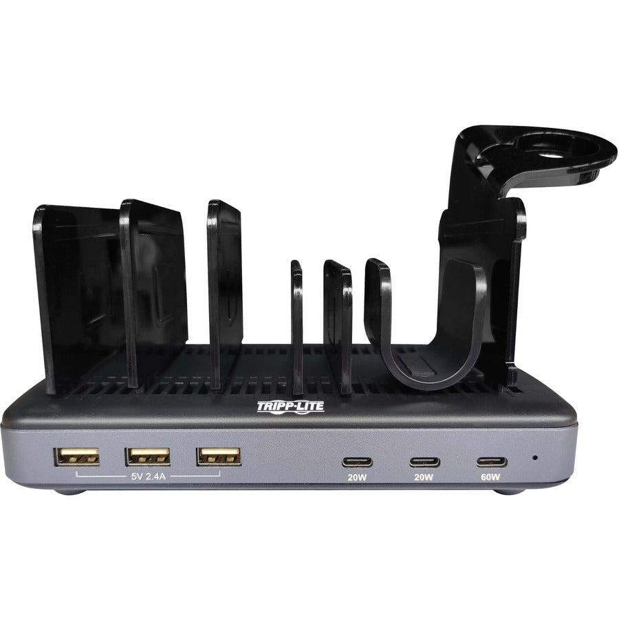 Eaton Tripp Lite Series 120W Multi-Device USB Charging Station with Storage and Fast Charging Ports