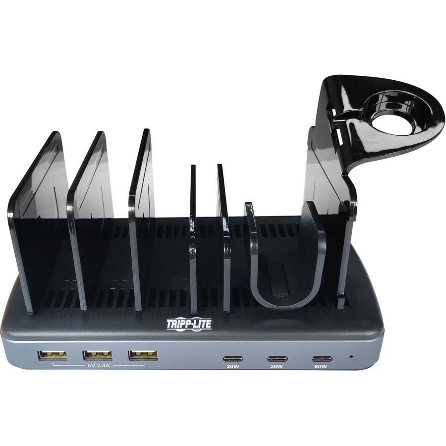 Eaton Tripp Lite Series 120W Multi-Device USB Charging Station with Storage and Fast Charging Ports