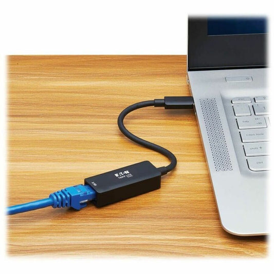 Eaton Tripp Lite Series USB-C to RJ45 Gigabit Ethernet Adapter – 2.5 Gbps Network Connectivity