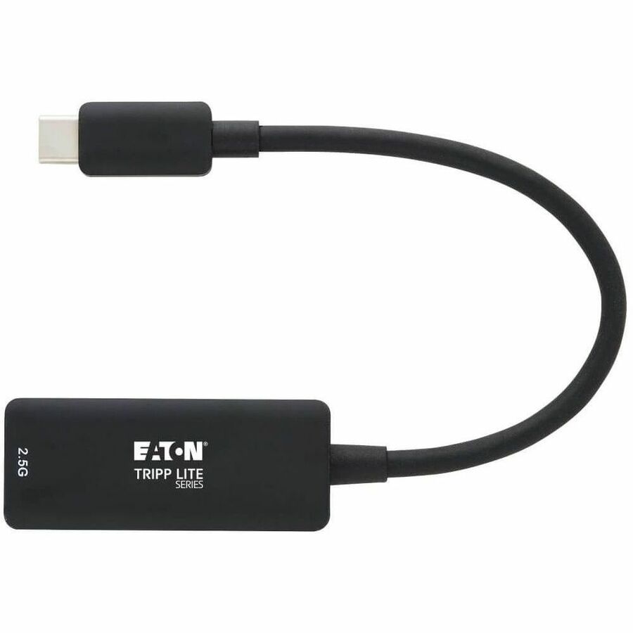 Eaton Tripp Lite Series USB-C to RJ45 Gigabit Ethernet Adapter – 2.5 Gbps Network Connectivity