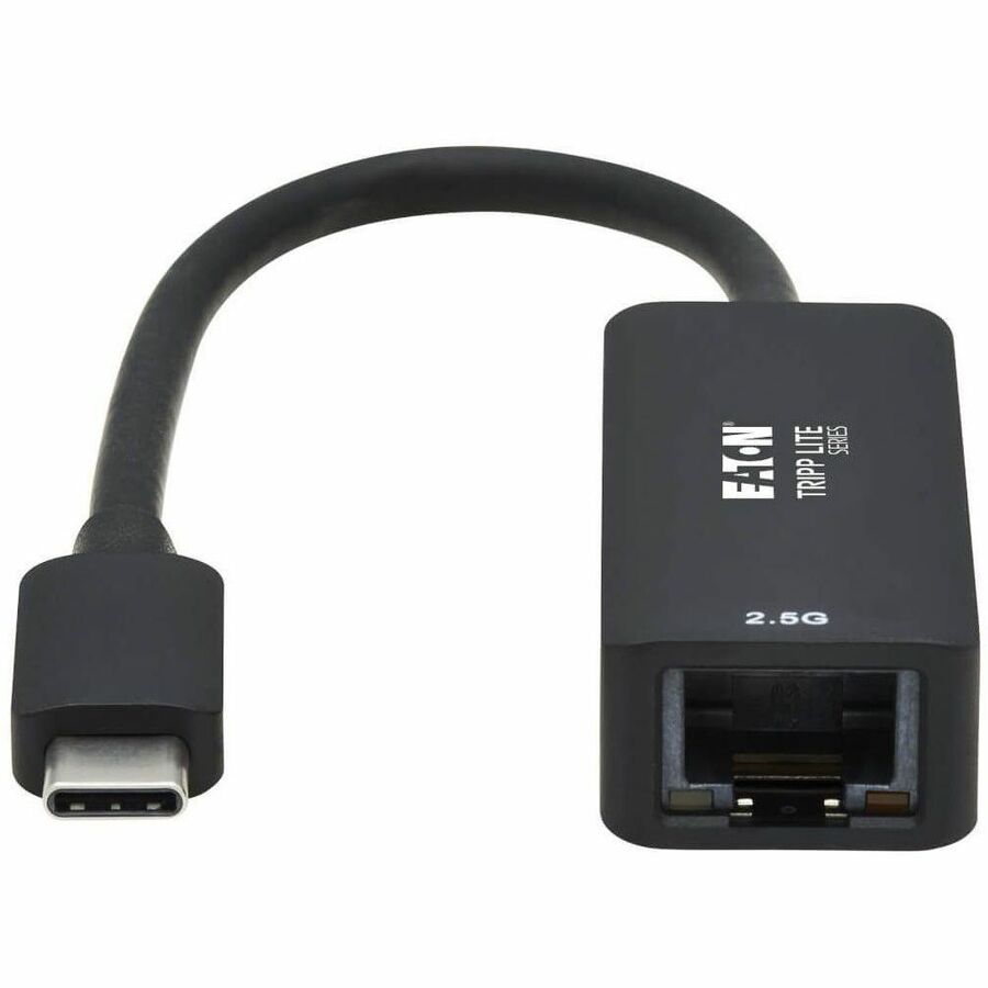 Eaton Tripp Lite Series USB-C to RJ45 Gigabit Ethernet Adapter – 2.5 Gbps Network Connectivity