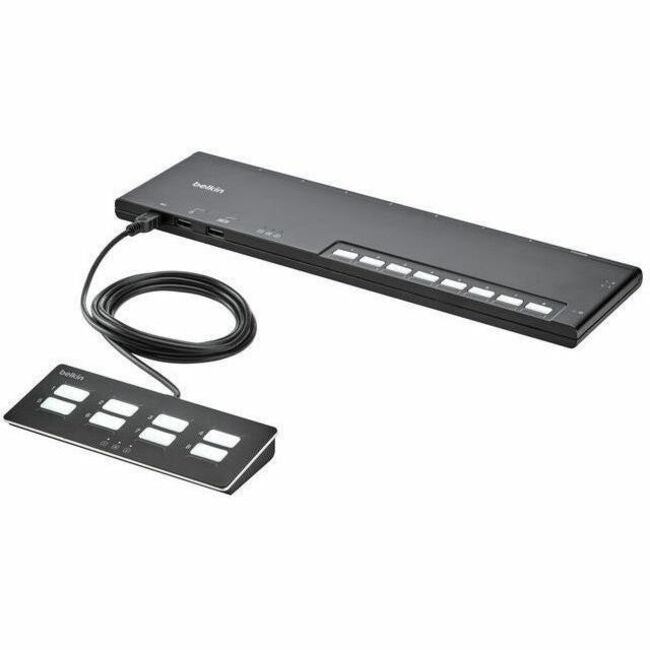 Belkin F1DN108MOD-BA-4 8-Port Modular Secure KVM Switch with Remote Control and 4K Support