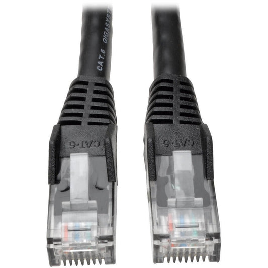Eaton Tripp Lite Series Cat6 Gigabit Snagless Ethernet Patch Cable - 10 ft Black
