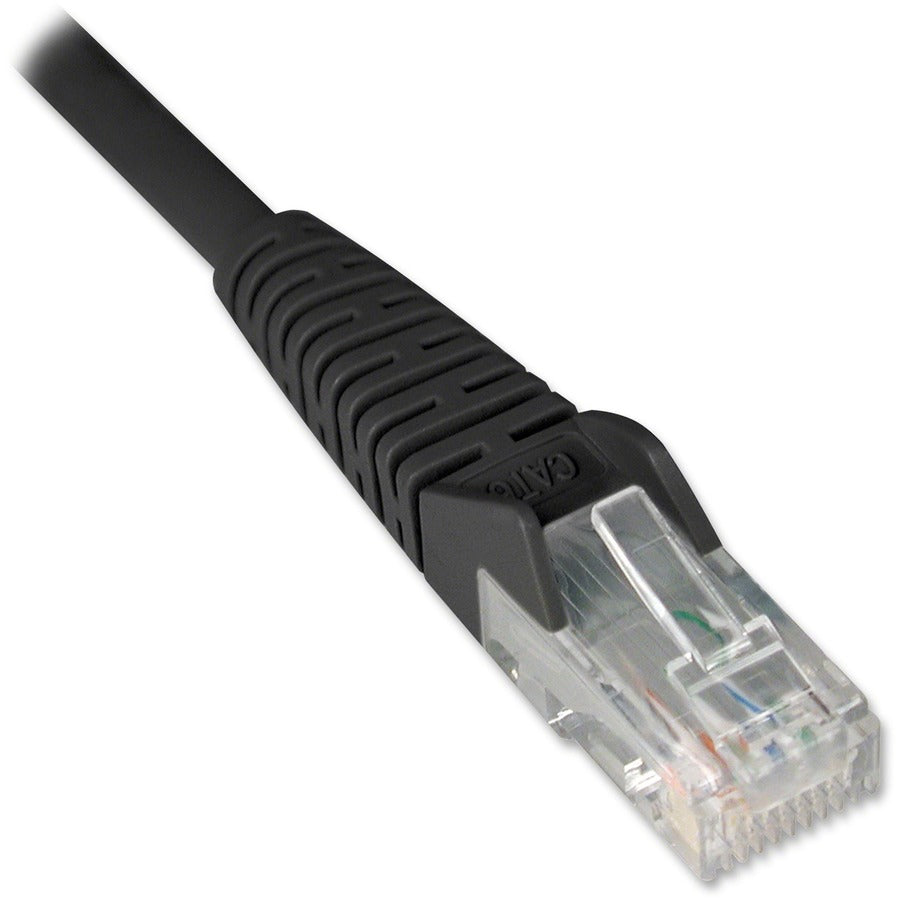 Eaton Corporation Tripp Lite Series Cat6 Gigabit Ethernet Patch Cable, 14 ft, Snagless Molded RJ45 M/M, Black