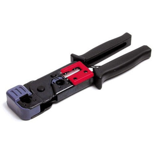 StarTech.com RJ45 and RJ11 Crimp Tool with Cable Stripper – Versatile Ethernet and Phone Line Crimping Tool