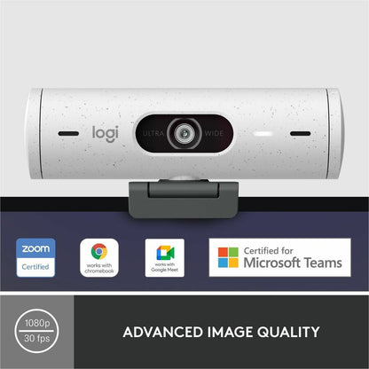 Logitech Brio 500 Full HD Webcam with Auto Framing and Privacy Cover