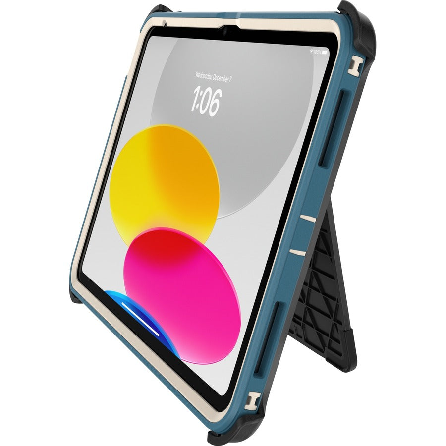 OtterBox Defender Series Pro Case for iPad (10th Generation) - Baja Beach (Blue) with Antimicrobial Protection