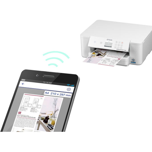 Epson WorkForce Pro WF-C4310 Color Inkjet Printer – Compact Desktop Wireless Printing for Business